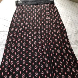 Patterned skirt